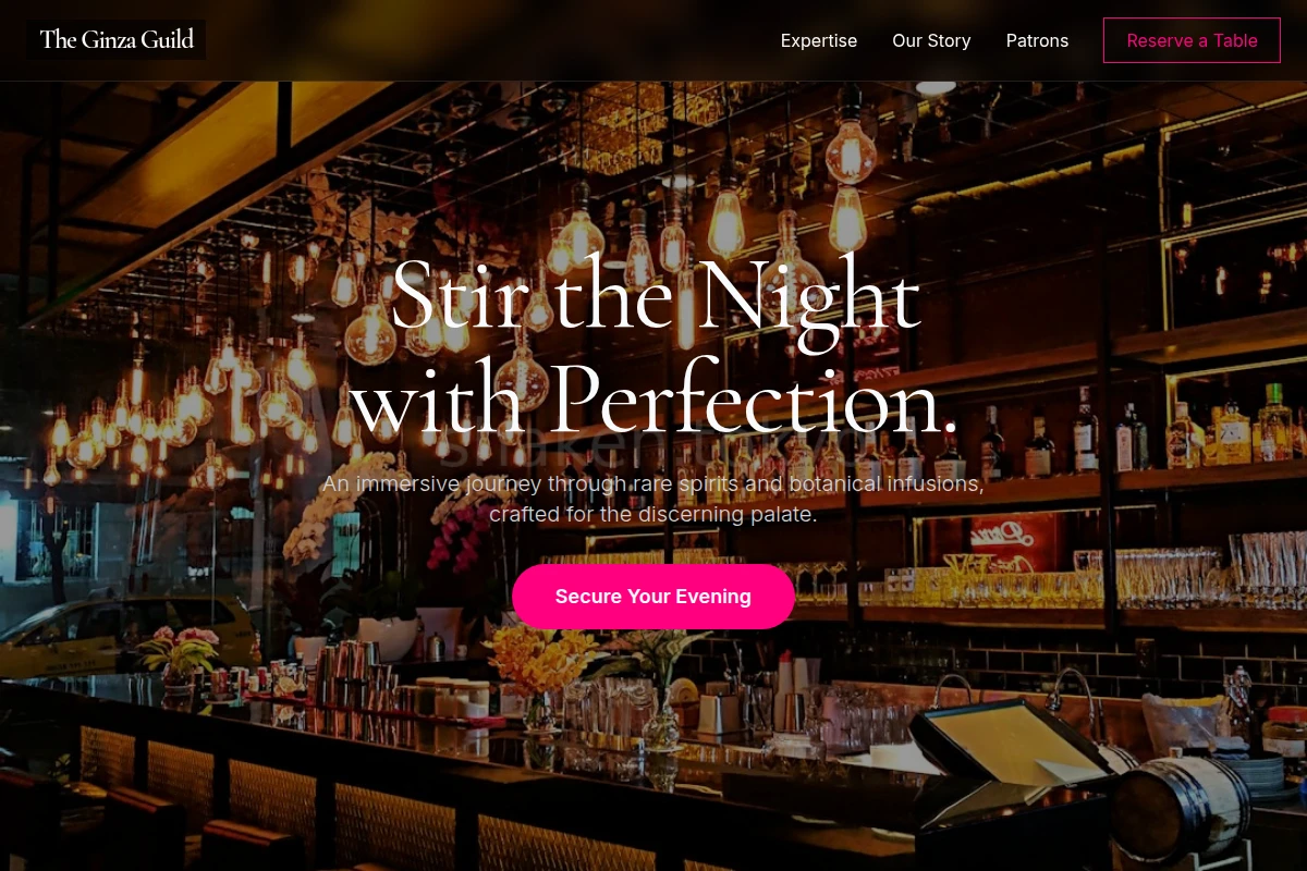 Infusion Bar