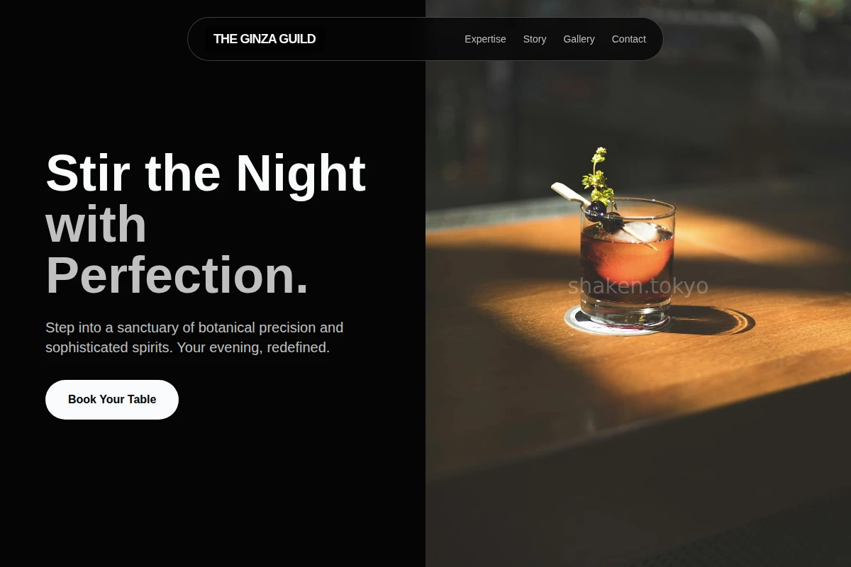 Mixologist Bar