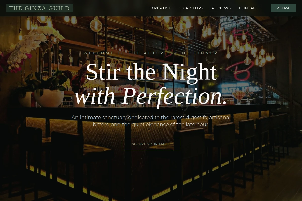 Digestif Bar