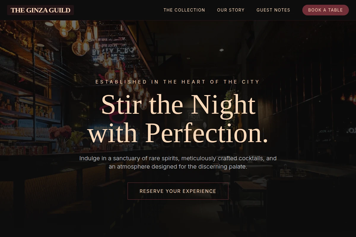 Distillery Bar