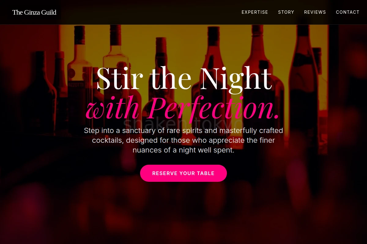 Stirred Bar