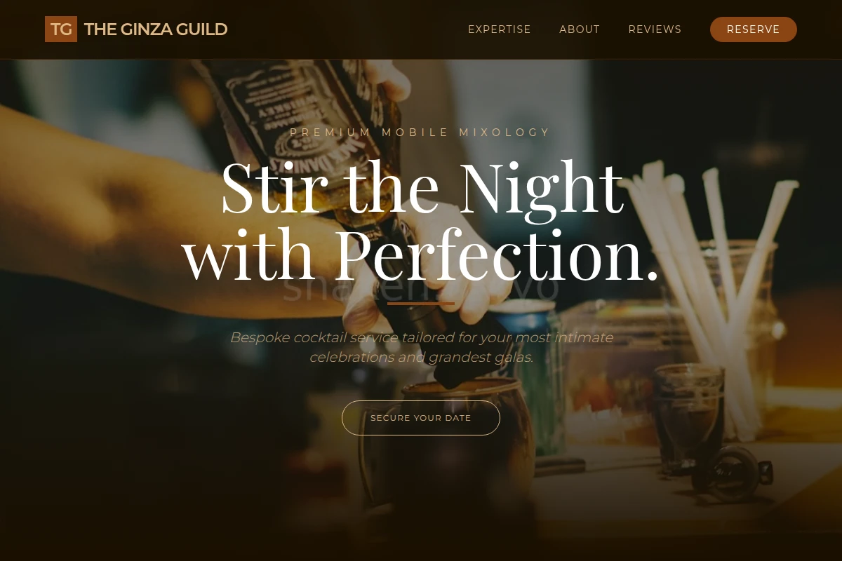 Carafe Bartending