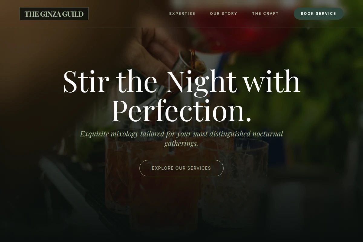 Nocturnal Bartending