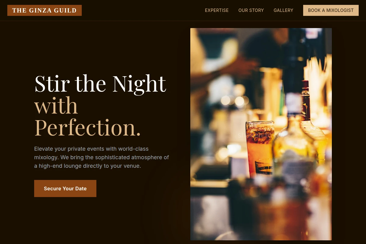 bartending