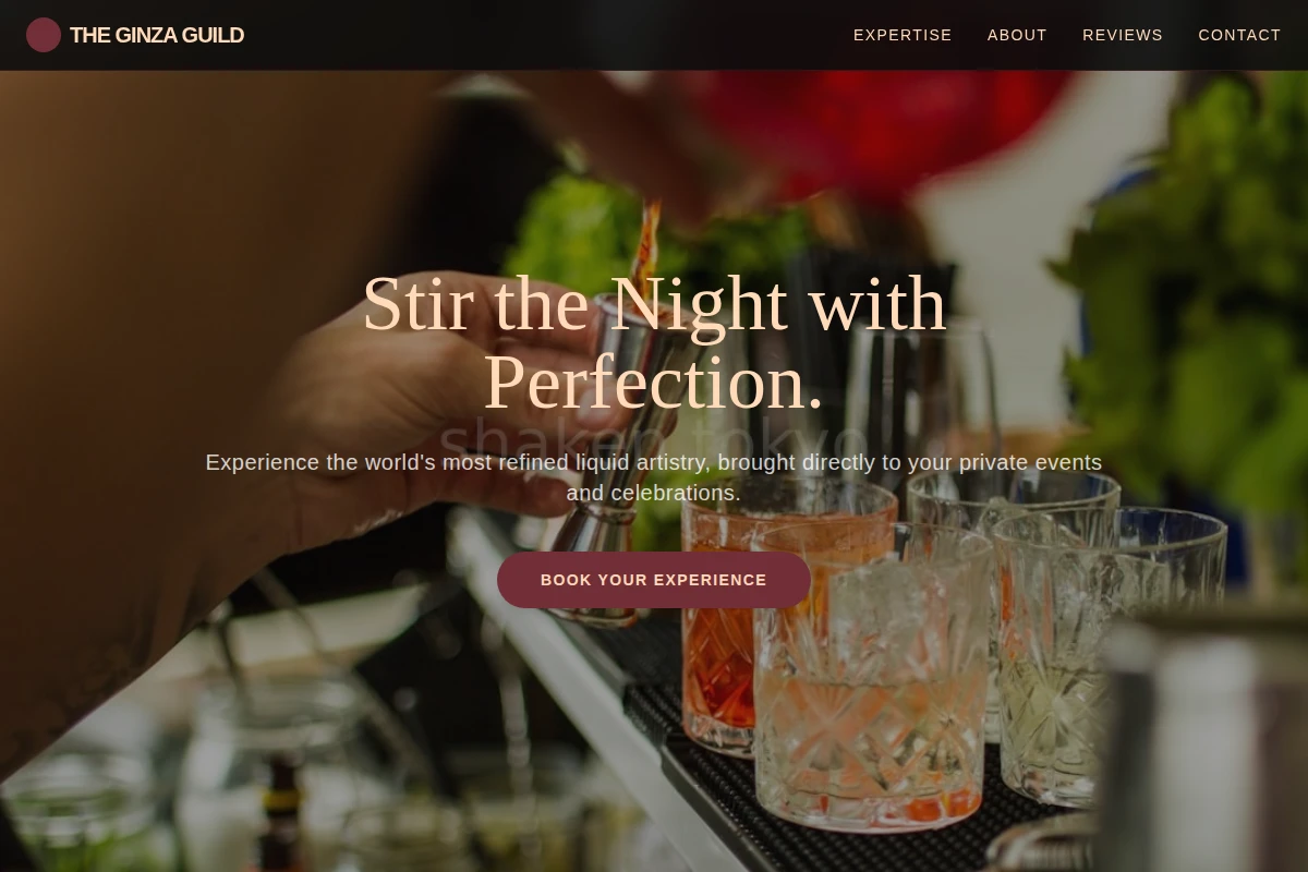 Craft Bartending