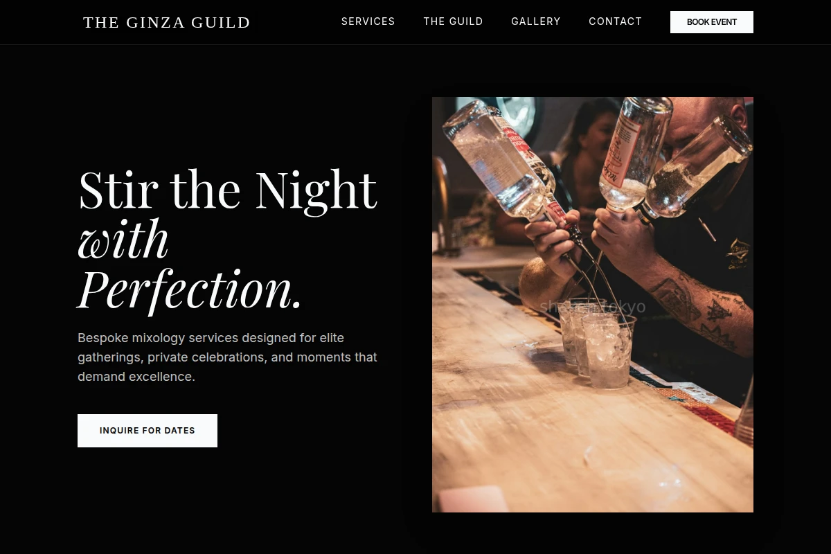 Shaken Bartending