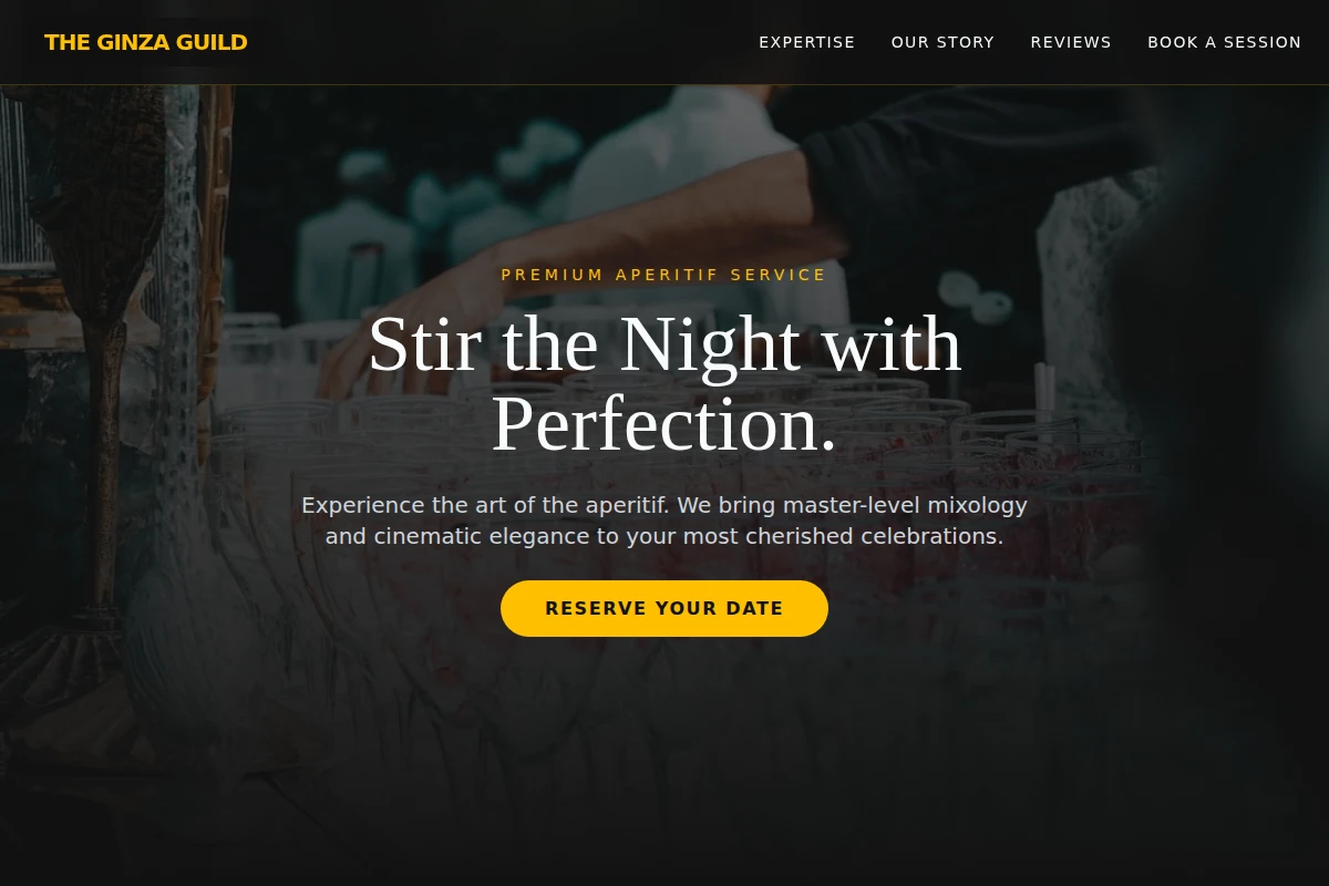 Aperitif Bartending