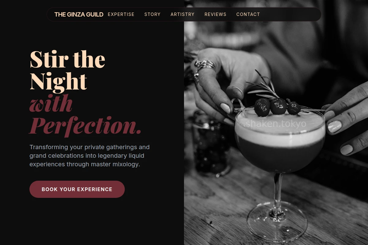 Pour Bartending