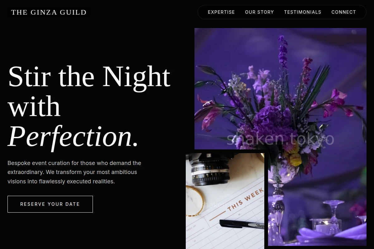 Stirred Event Planning