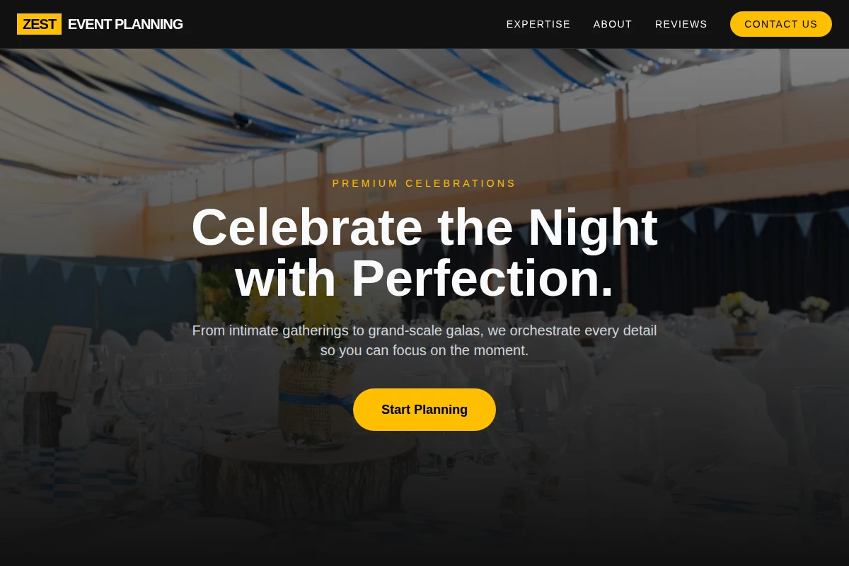 Zest Event Planning