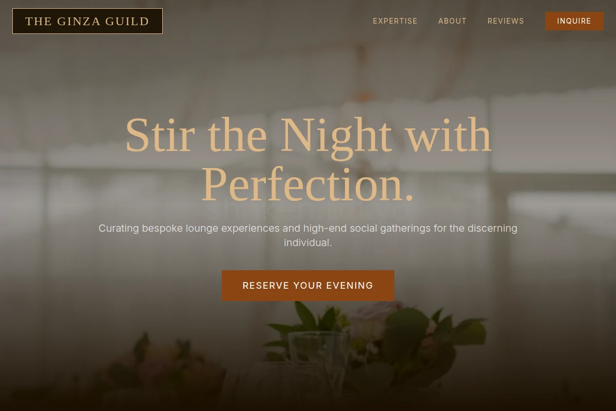 Lounge Event Planning