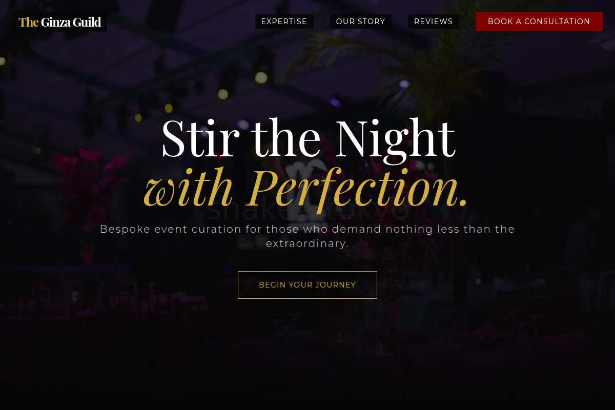 Garnish Event Planning