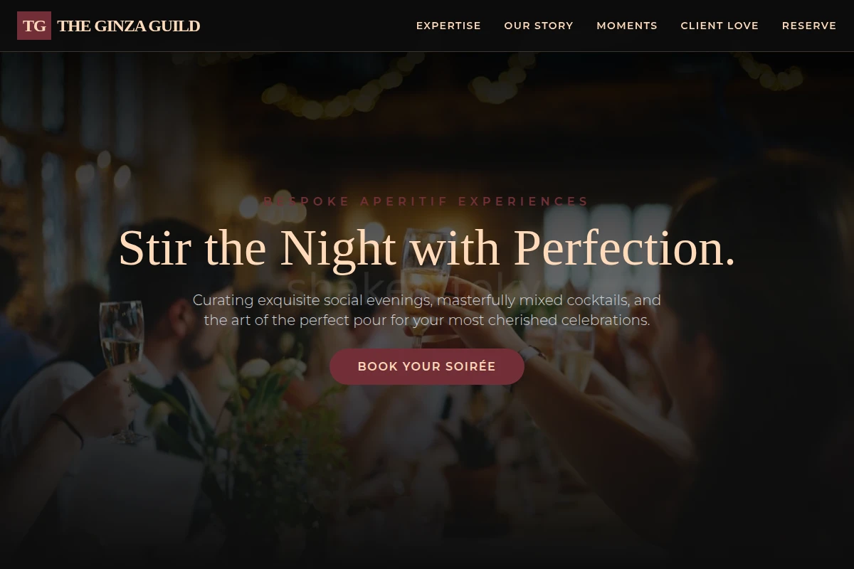 Aperitif Event Planning