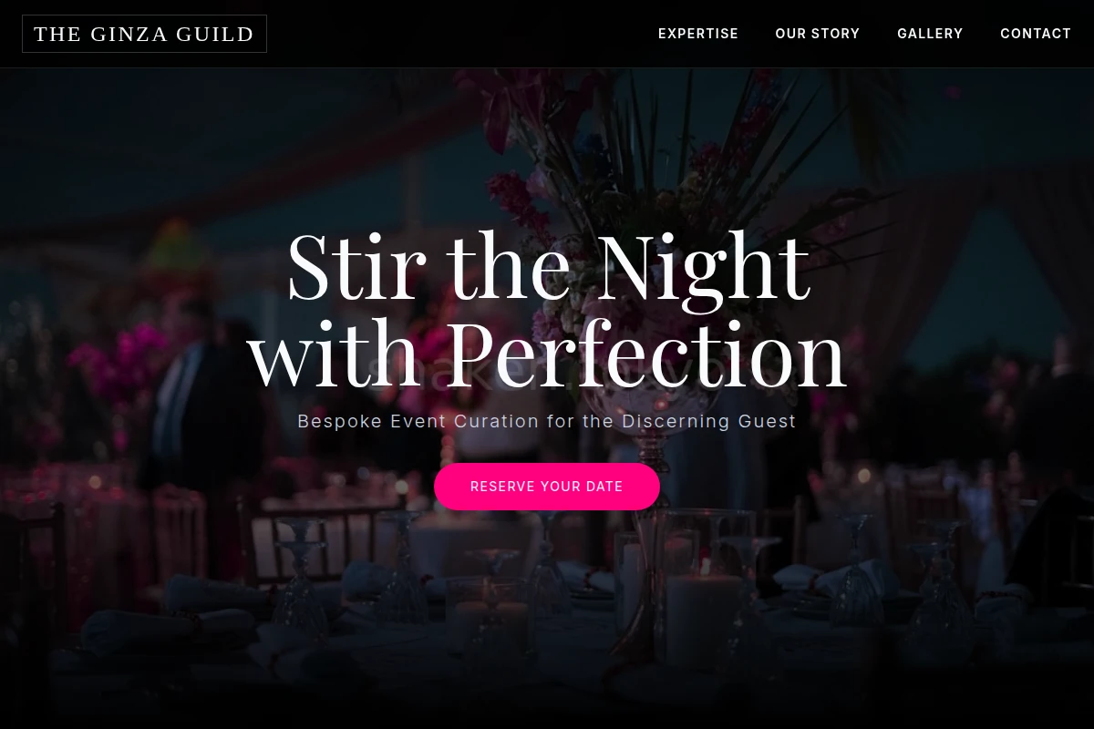 Stirred Event Planning