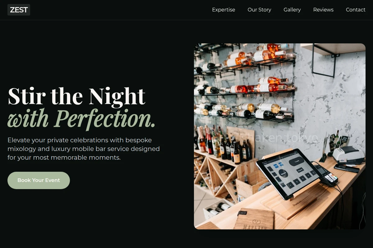Zest Mobile Bar