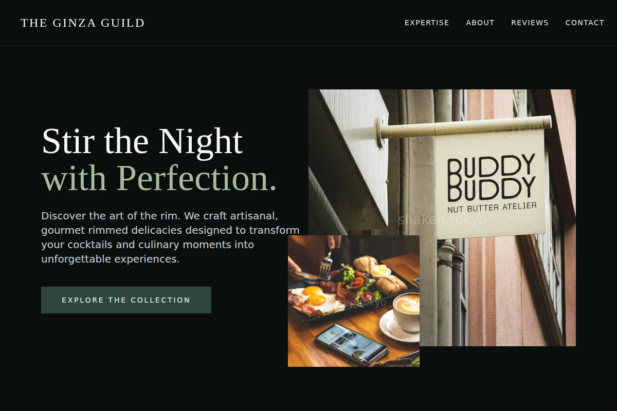 Rimmed Specialty Food
